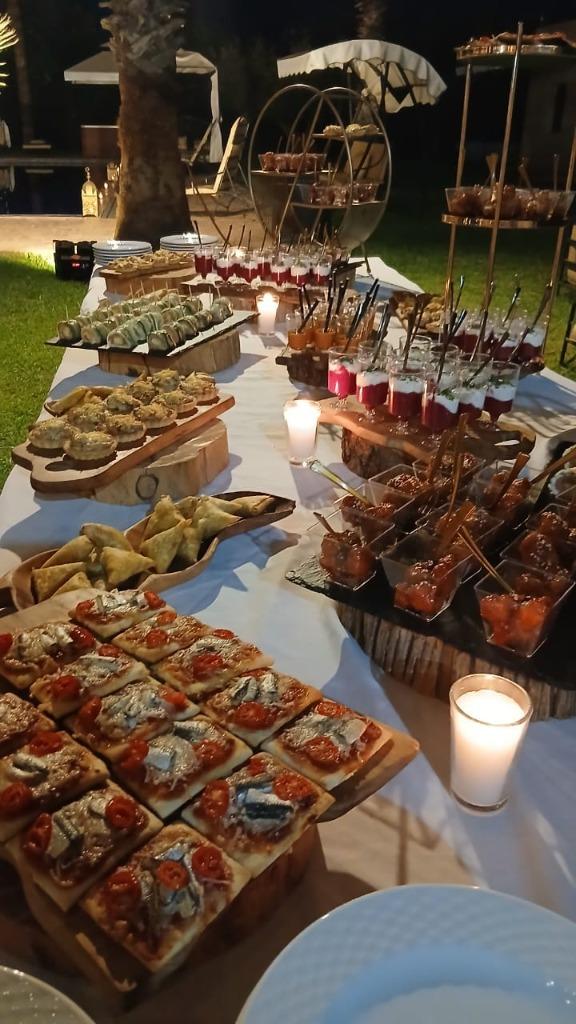 Cocktail Dînatoire au Bord de la Piscine - Traiteur Siham Marrakech