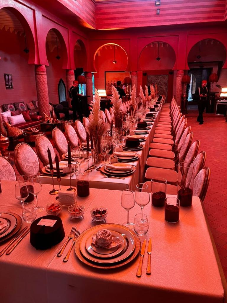 Scénographie Mariage en Riad Marrakech - Traiteur Siham Marrakech